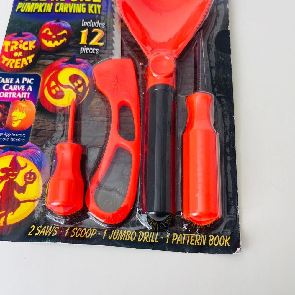 Pumpkin Masters All In One‎ Pumpkin Carving Kit Tools And Pattern Book Set - Picture 3 of 6